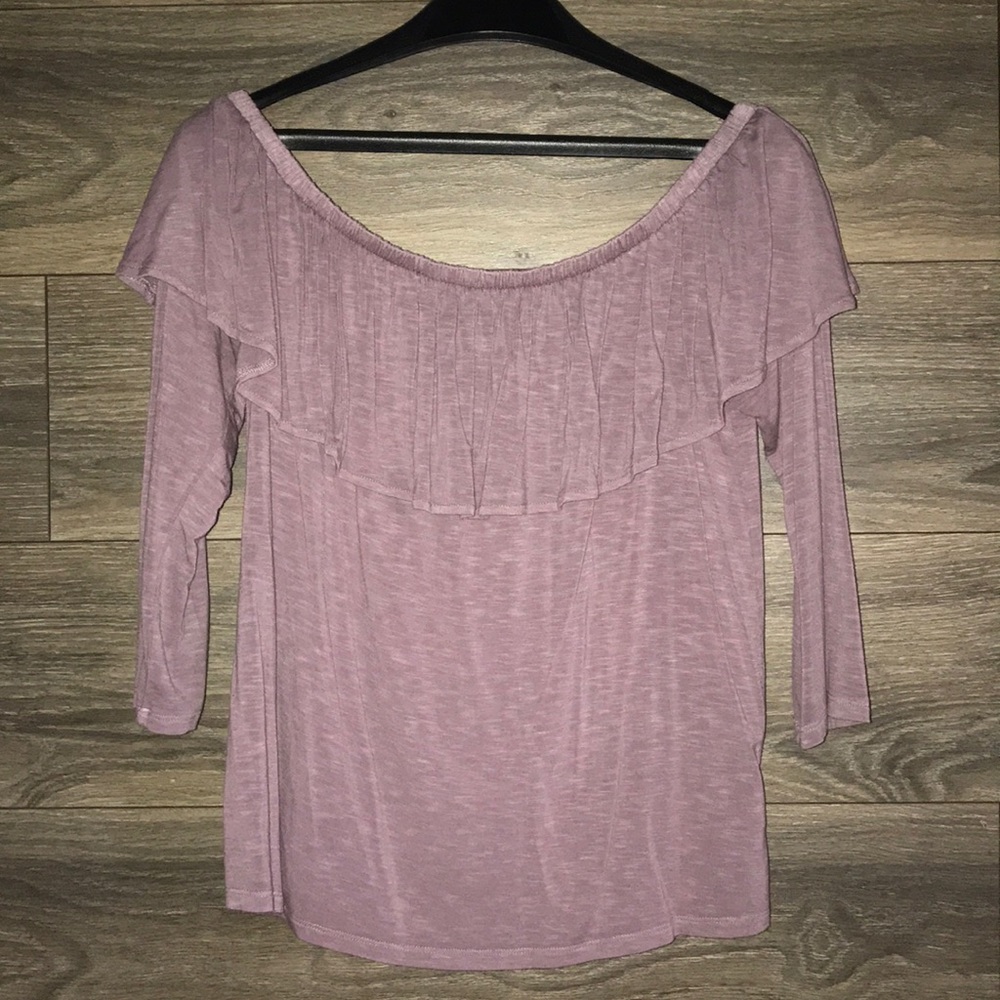 Purple American Eagle shirt